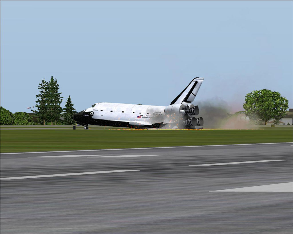 Fs2004 Aircraft: Nick’s Space Shuttle Landing Challenge, Final Release Featuring The Space