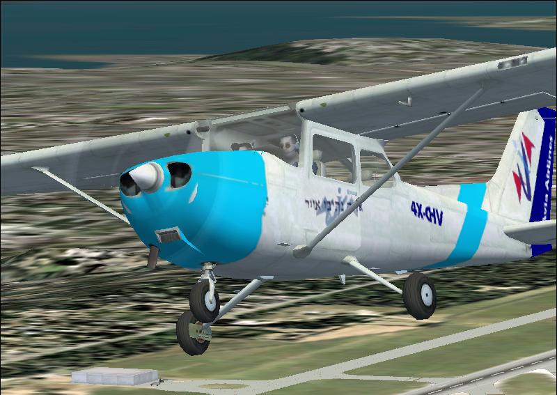 This Is A Textures Repaint For The Msfs Default Cessna 172 Of The 4X-Chv Of Avia Airlines,