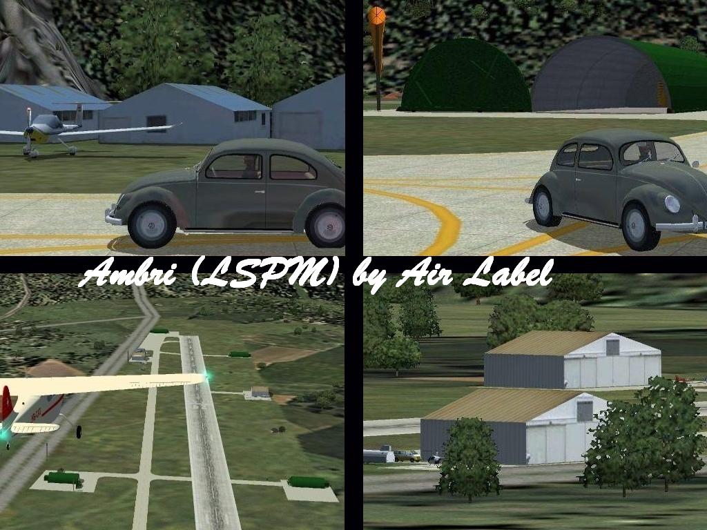 Fs2004 Ambri Airport (Lspm) Its My First Real Scenery