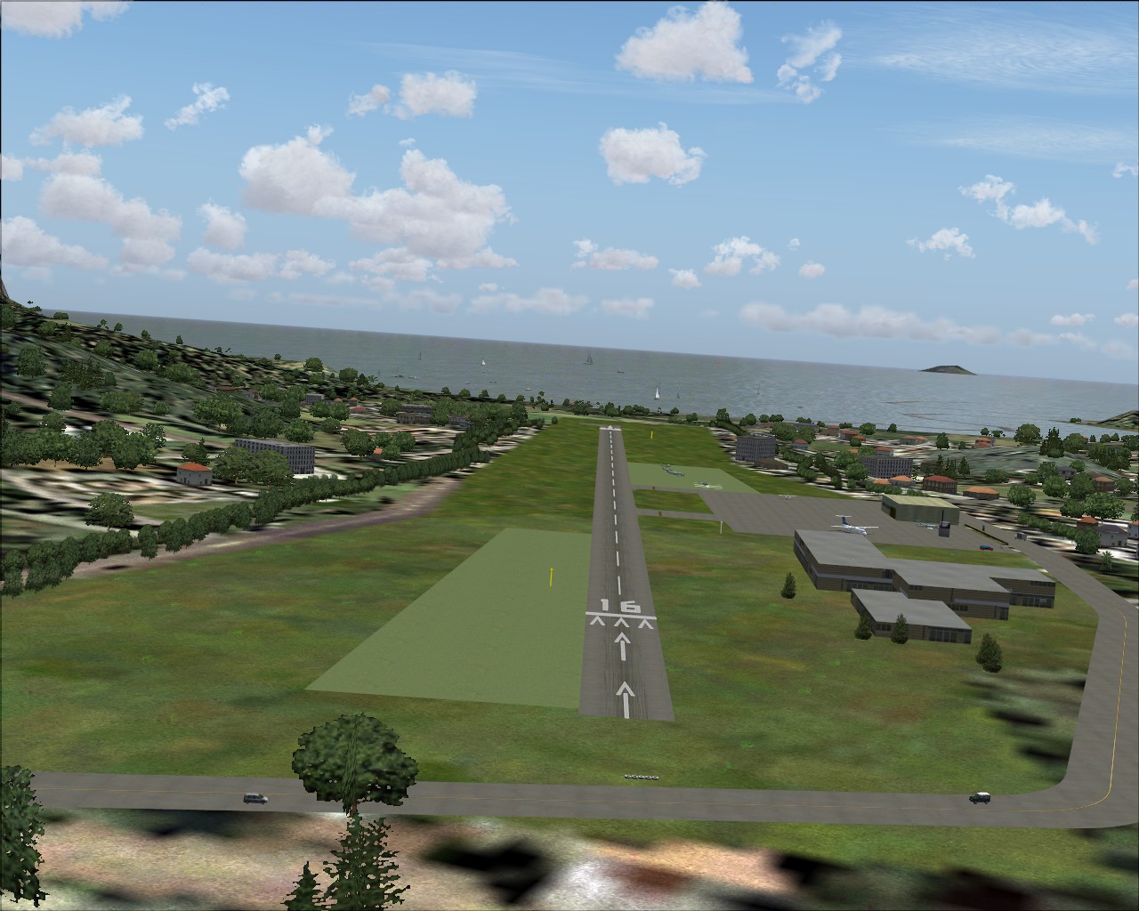 Elba - Marina Di Campo - Lirj - Here Is A Scenery Improvement For The Airport Of Elba, A L