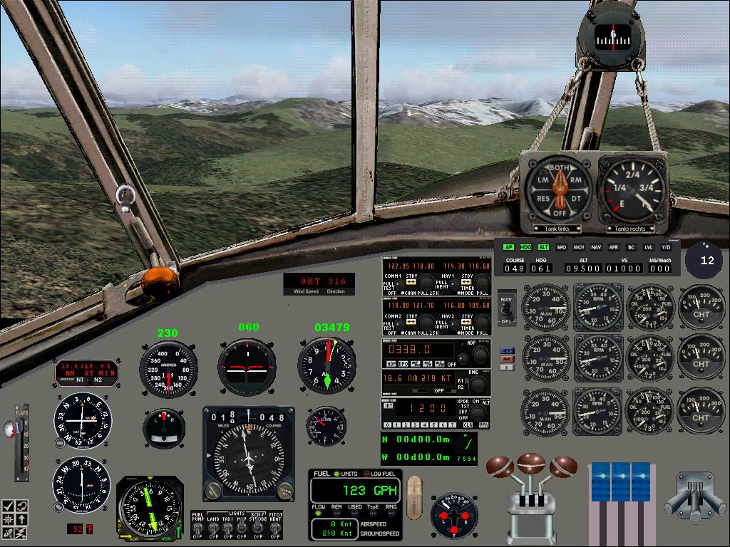 Sm79Sparviero This Is A Modernized Improved Panel By Jim Welch And Acft And Airfile Upgrad