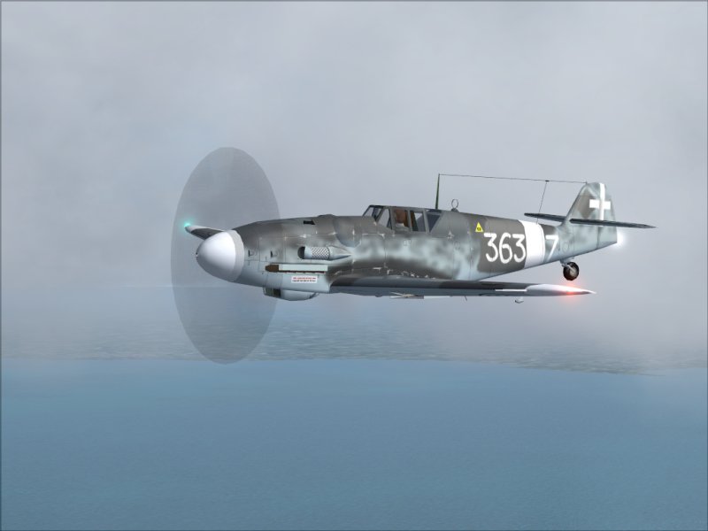 Fs2004 Aircraft Messerschmitt Bf109G6-Tropical