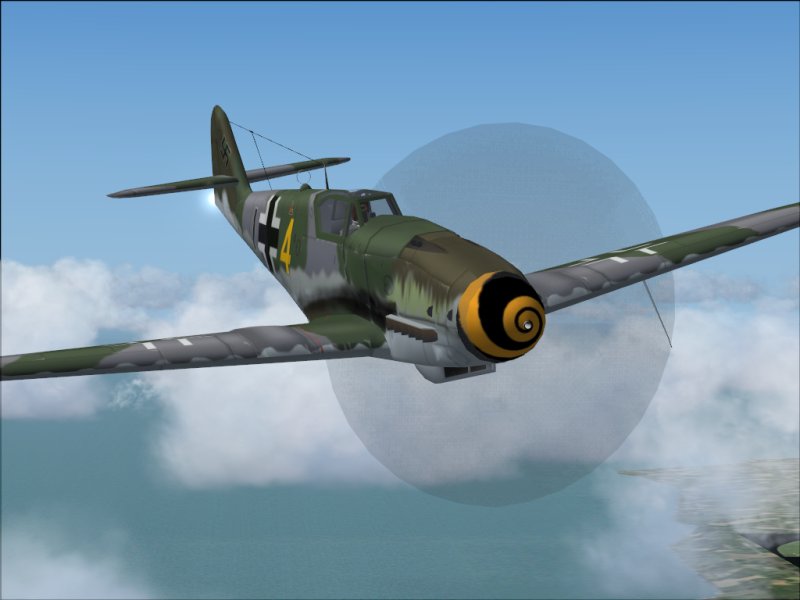 Fs2004 Aircraft Messerschmitt Bf109K-4