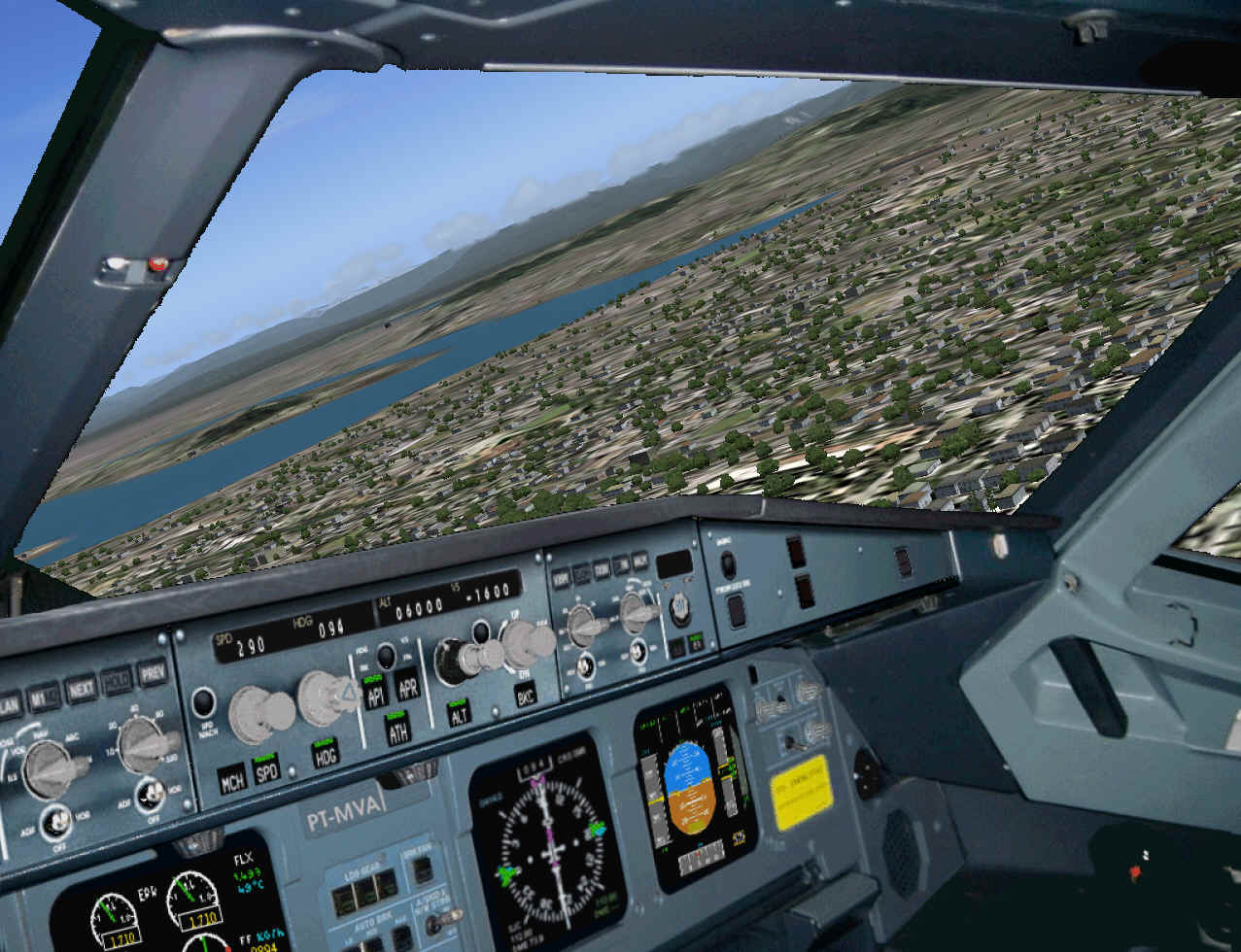 Airbus A3340 Panel For Flightsim Fs2004/Fs9
