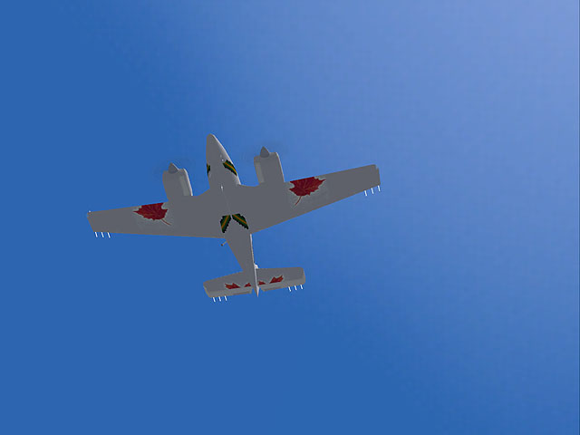 Fs2004 Default Beechcraft Baron Rtw Enterprise Repaint