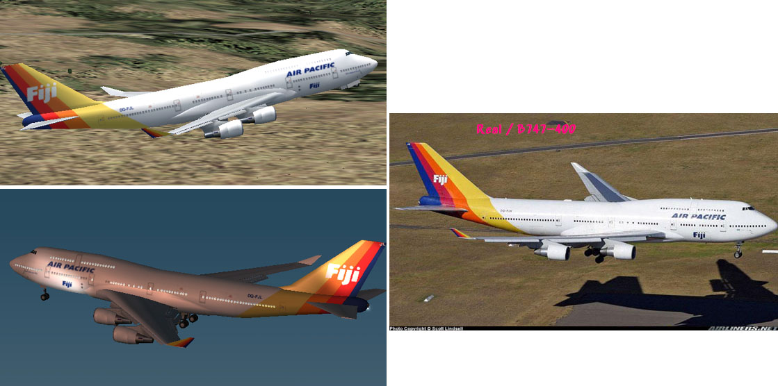 Air Pacific/Fj Repainted By Eric K, John