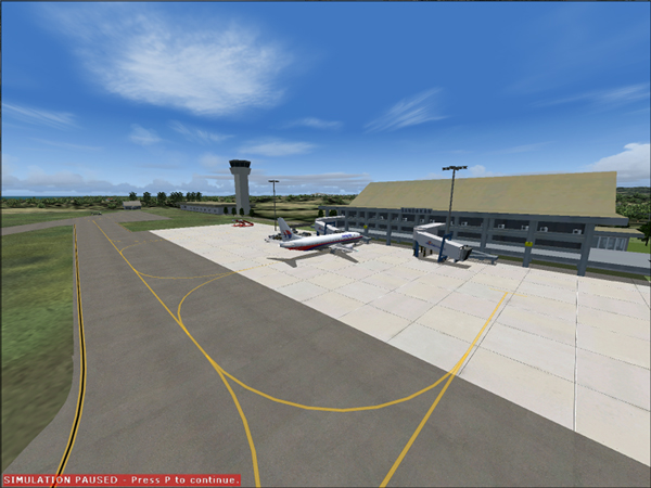 Lapangan Terbang Sandakan, Sabah (Wbks) For Flight Simulator 2004 Author: Mohammad Ibrahim