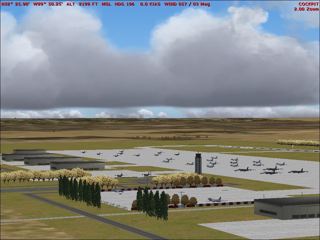 Dyess Afb Tx For Fs2004 By Gordon Perry_At_Tiscali.co.uk