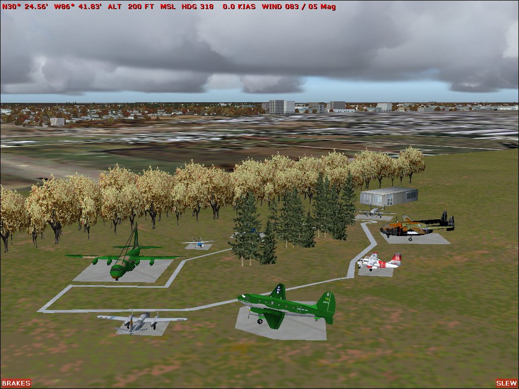 Hurlburt Afb Florida For Fs2004 By Gordon Perry_At_Tiscali.co.uk