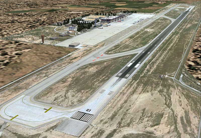 Scenery Of El Altet Airport (Alicante-Leal) For Fs2004 - This Is The Rendition Of The Alic