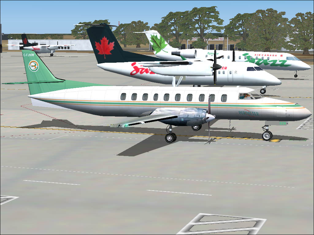 Fs2004 The Fairchild Metro Iii Is Used Extensively Worldwide On Short Flights Between Cite — 1