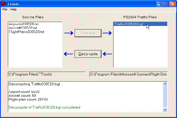 Traffictools 2.02 (Ttools) Allows You To Program The Artificial Intelligence (Ai) Aircraft