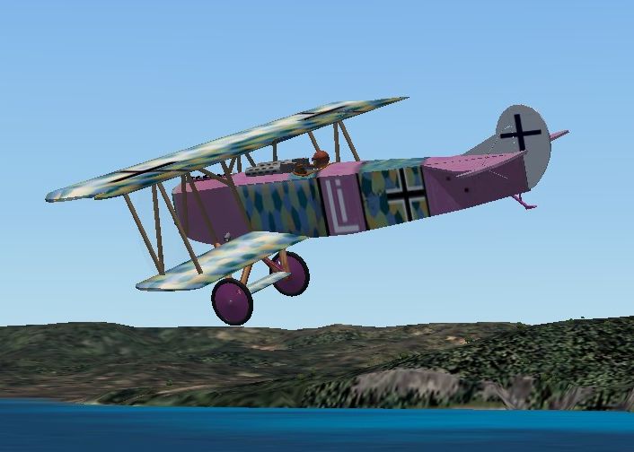 Cfs2/Fs2002/Fs2004 Fokker D Vii Ww1 Bipe — 1