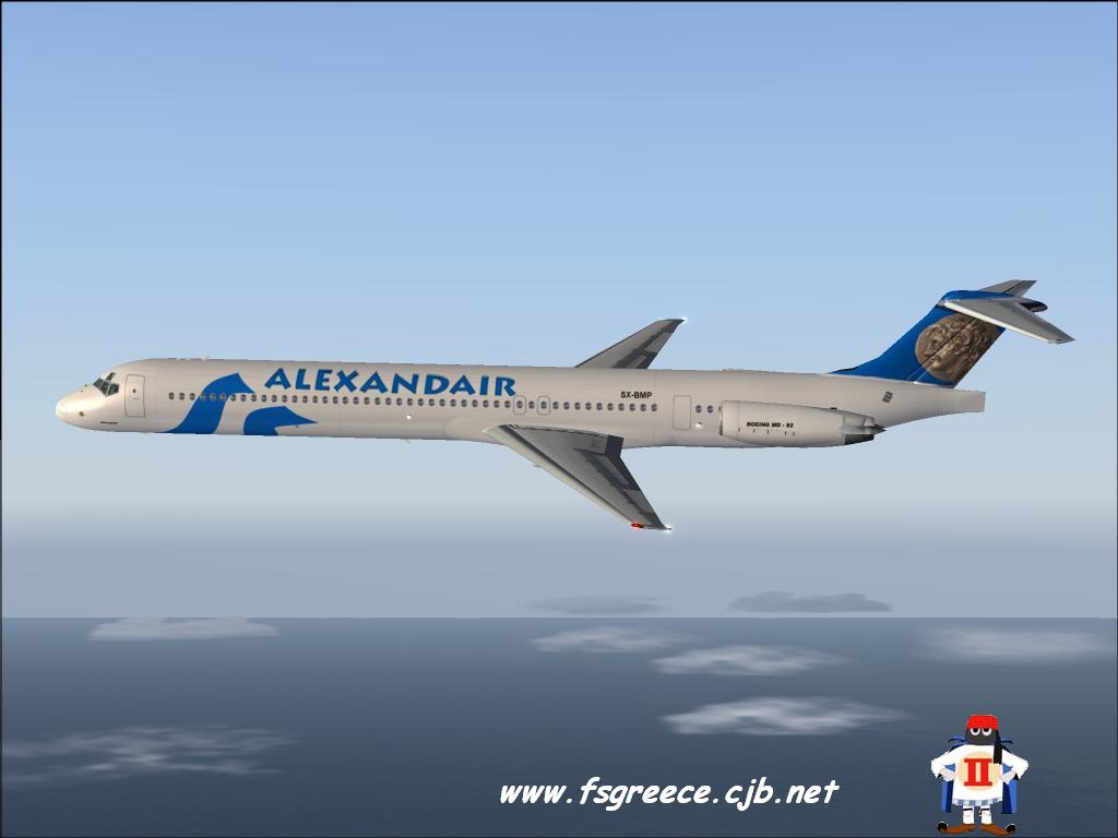 Fs2004 - Mc Donnel Douglas Md-82 Alexandair Model: Md-83 Sga Repaint: Matteo Arrotta ( Www