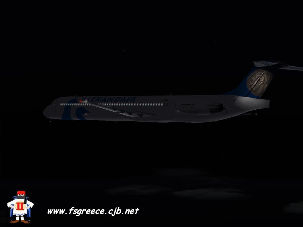 Fs2004 - Mc Donnel Douglas Md-82 Alexandair Model: Md-83 Sga Repaint: Matteo Arrotta ( Www