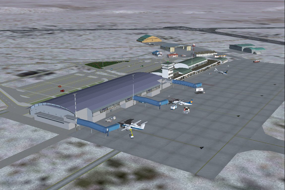 Airports Of The City Of Punta Arenas, And The Military Base Of Puerto Williams, In Chile,