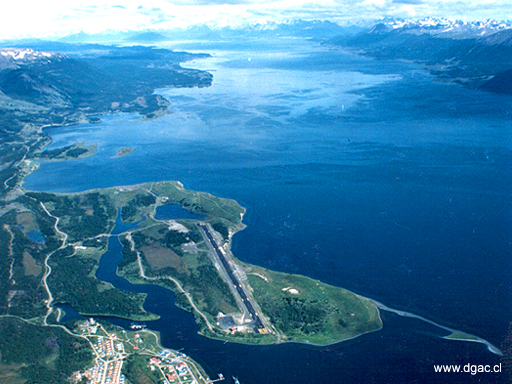 Airports Of The City Of Punta Arenas, And The Military Base Of Puerto Williams, In Chile,