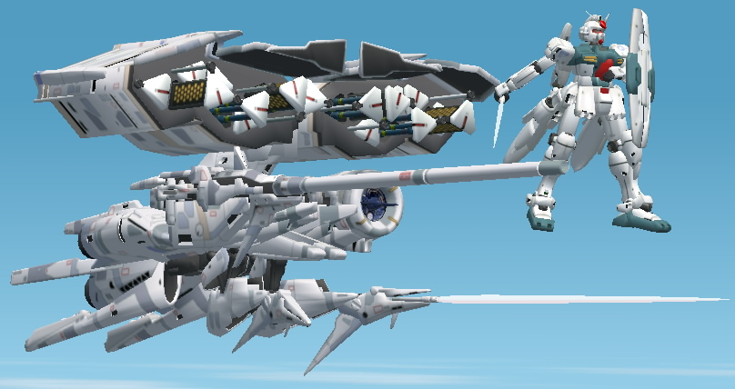 Fs2002/Fs2004 Rx-78Gp03 Gundam Dendrobium Science Fiction Animation Plastic Model Series N