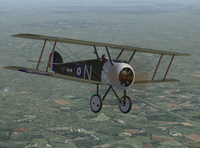Fs2004 Exclusively - Sopwith Camel This Is A New Model For Fs2004 — 1