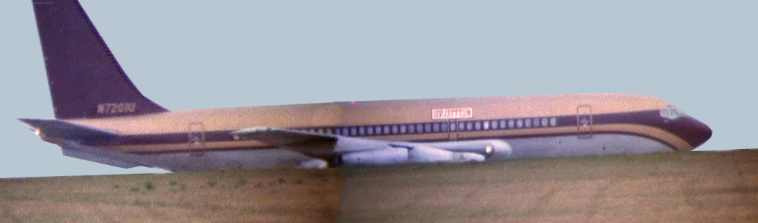 Fs2004 Boeing 720-022, 1973 Led Zeppelin Tour (Textures Only)