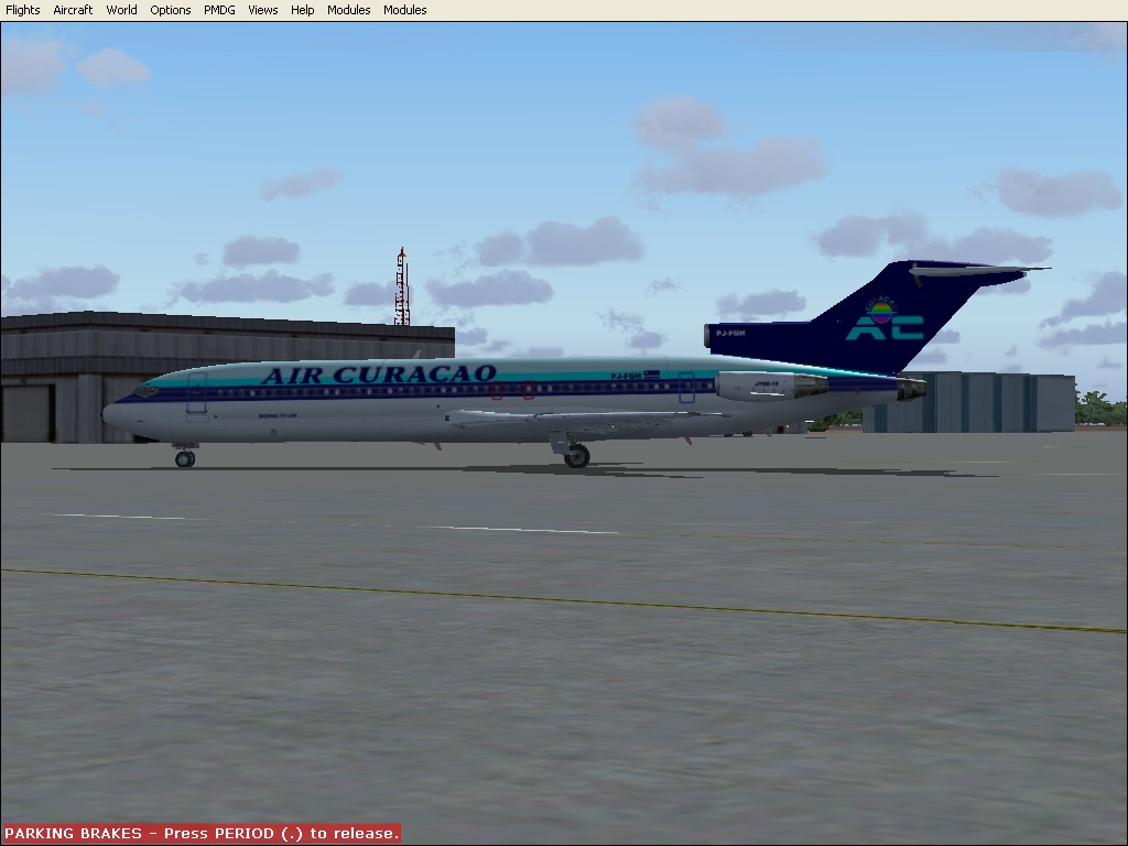 Air Curacao Boeing 727-200 Fs2004 New Virtual Airline Air Curacao Boeing 727-227Adv With I — 1