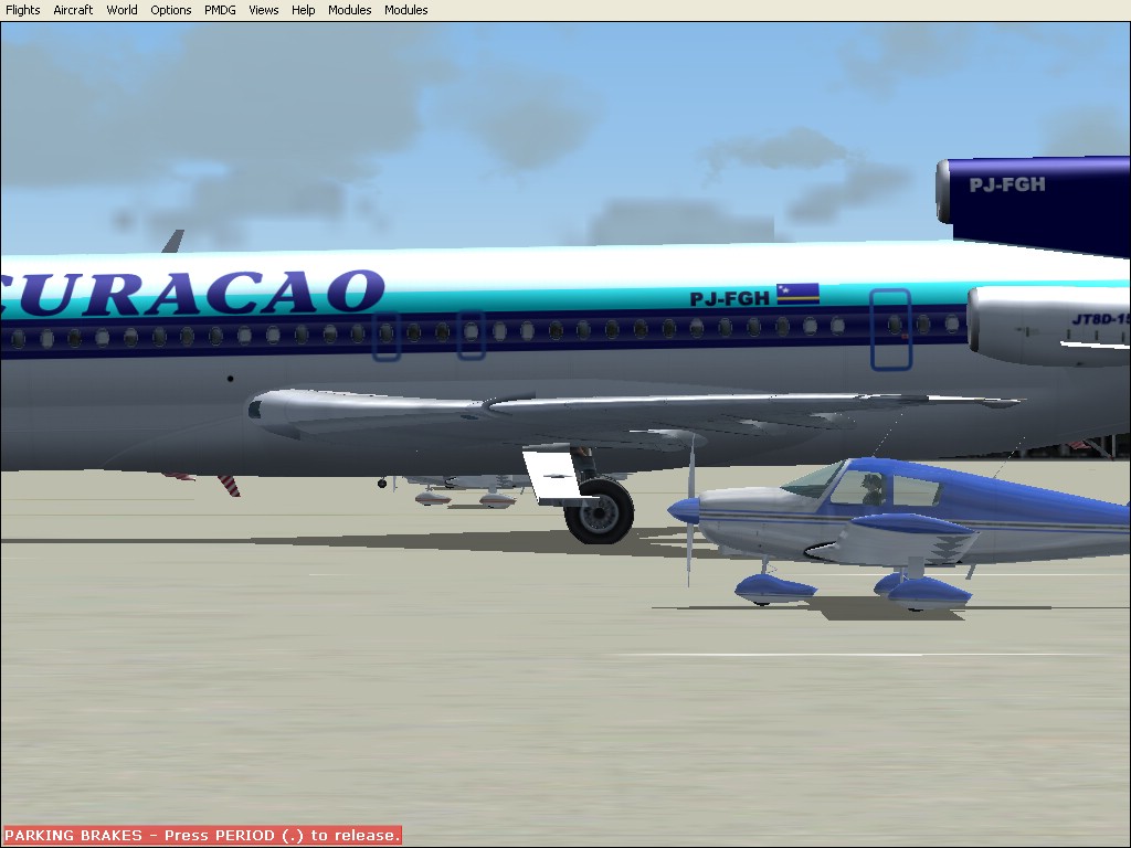 Fs2004 Air Curacao 727-200 Update.this Is Exclusively A Bitmap You May Use Change To Your