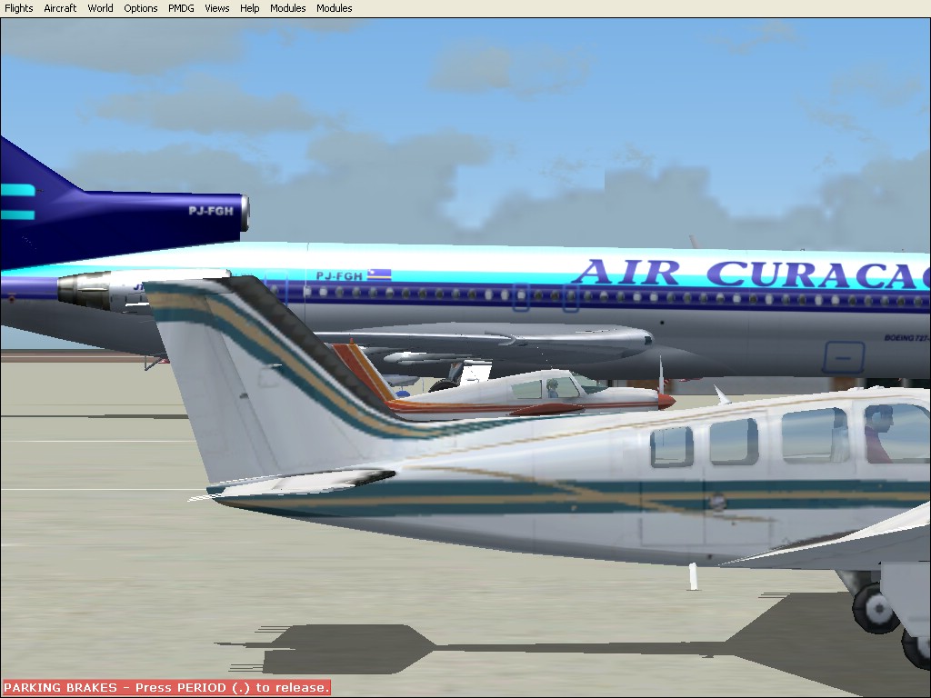 Fs2004 Air Curacao 727-200 Update.this Is Exclusively A Bitmap You May Use Change To Your