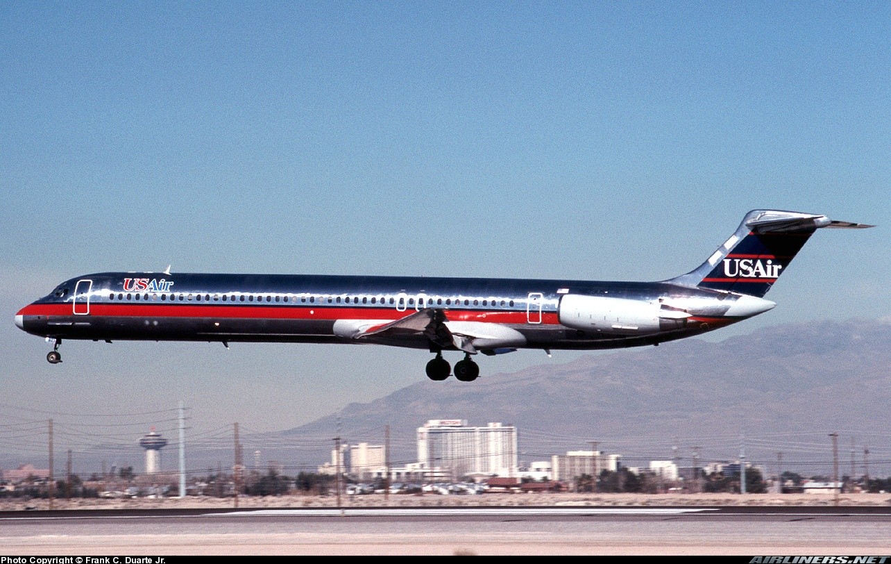 Flight Simulator 2002/Fs 2004 Ai Md-8X Usair This Is An Ai Aardvark Ai Traffic Model And I — 1