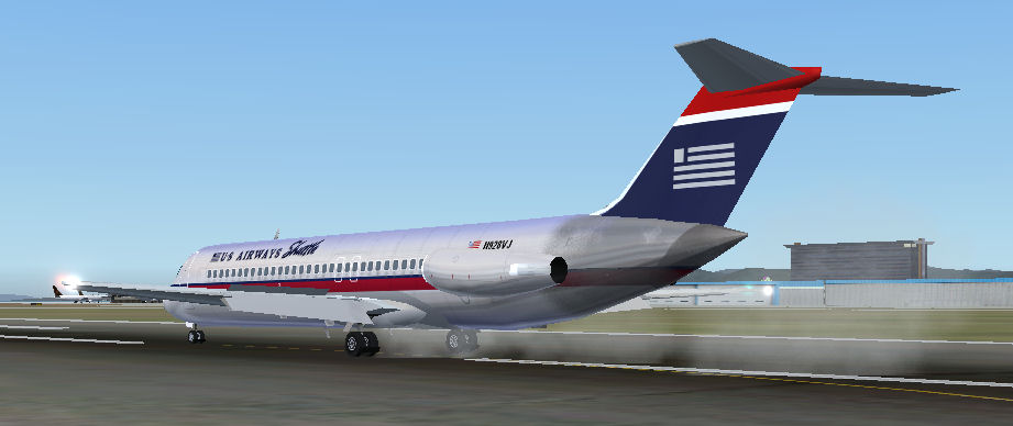 Fs2004 Aircraft Usair, Usairways, And The Usairways Shuttle Operated The Dc-9-30 Series Ai — 1