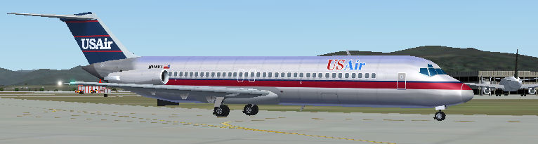 Fs2004 Aircraft Usair, Usairways, And The Usairways Shuttle Operated The Dc-9-30 Series Ai