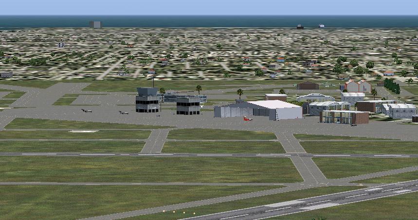 Fs2004 Scenery-Opa Locka Airport (Kopf) Serves Miami And Dade County And Is Owned By Dade