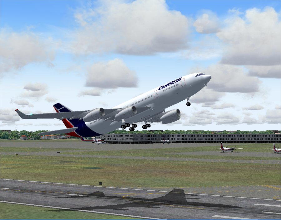 Cubana Il-96-300; Utilizing Mike Stones Il-96 Model