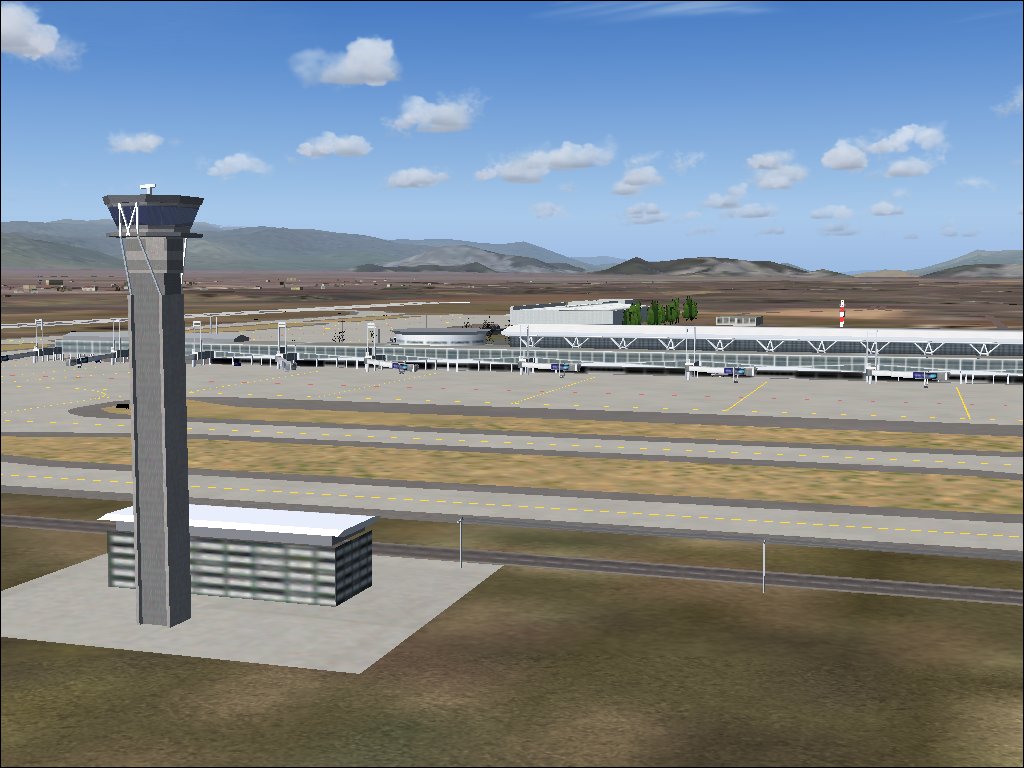 Fs2004 Scenery Arturo Merino Benitez Intl Airport (Scel), Santiago, Chile