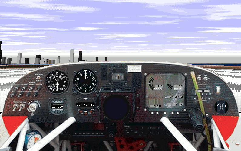 Flightsim Fs2004/Fs98 Edge-540 Panel Photoreal Panel For Zivko Edge-540 High Performance T