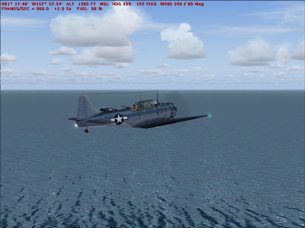 This Is An Update Of The Msfs Default Sbd-2 Dauntless From Cfs2