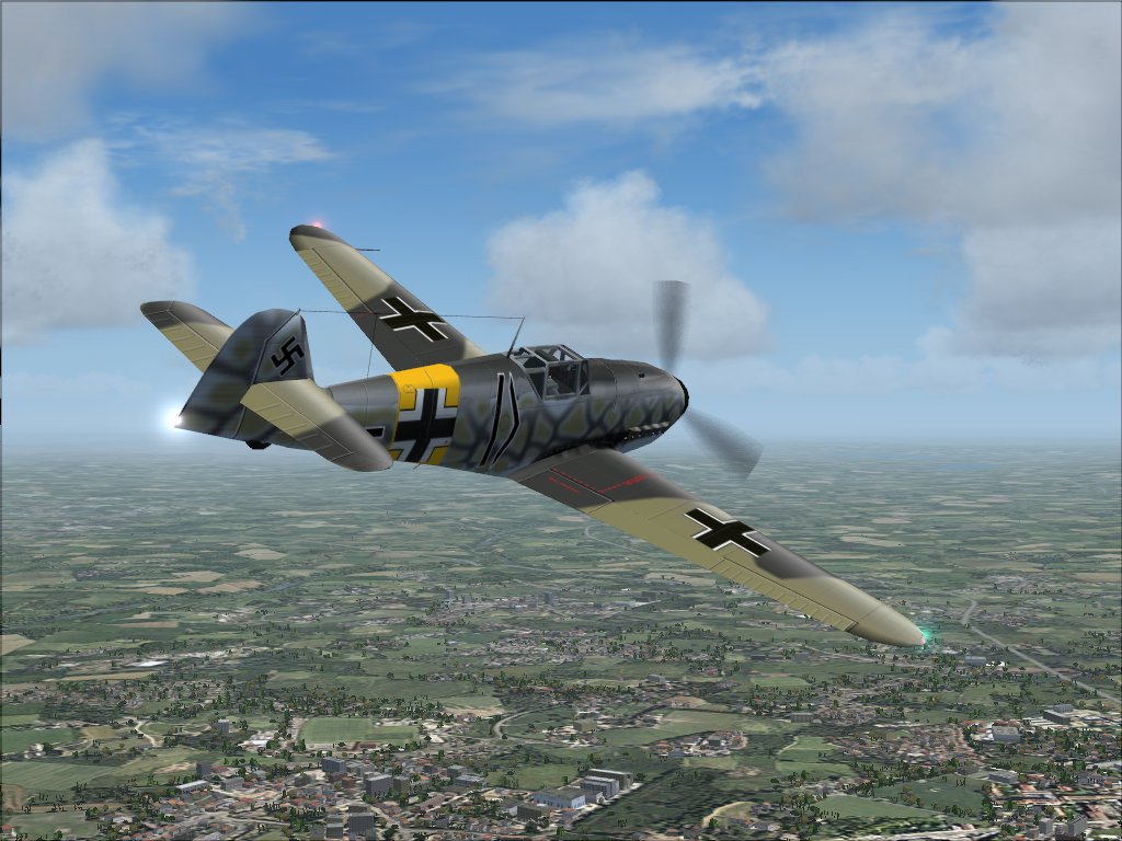 Fs2004 Aircraft Messerschmitt Bf109F2 — 1