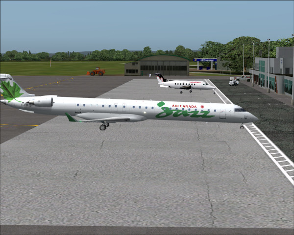 Project Opensky Crj-900 Air Canada Jazz Crj-705 Package Flightsim Version:fs2004 Repainted — 1
