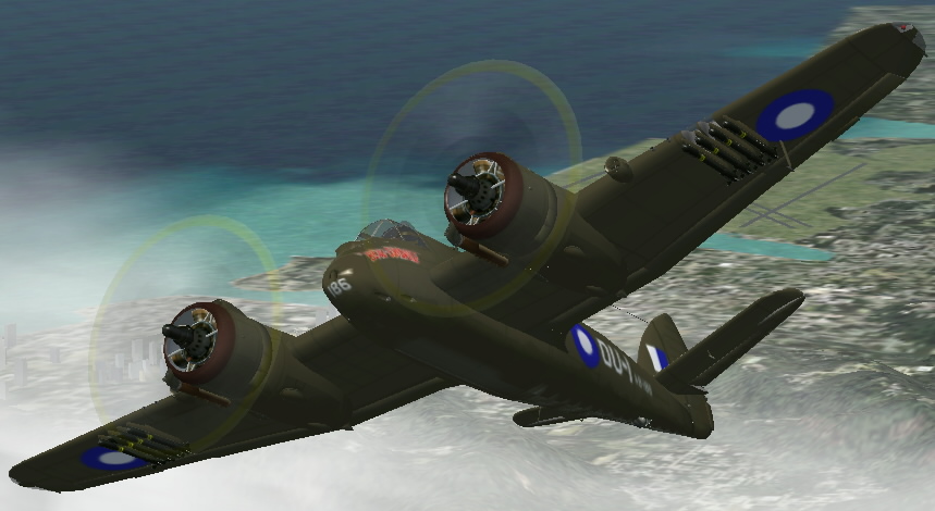 Fs2002/Fs2004 Bristol Beaufighter Mk21