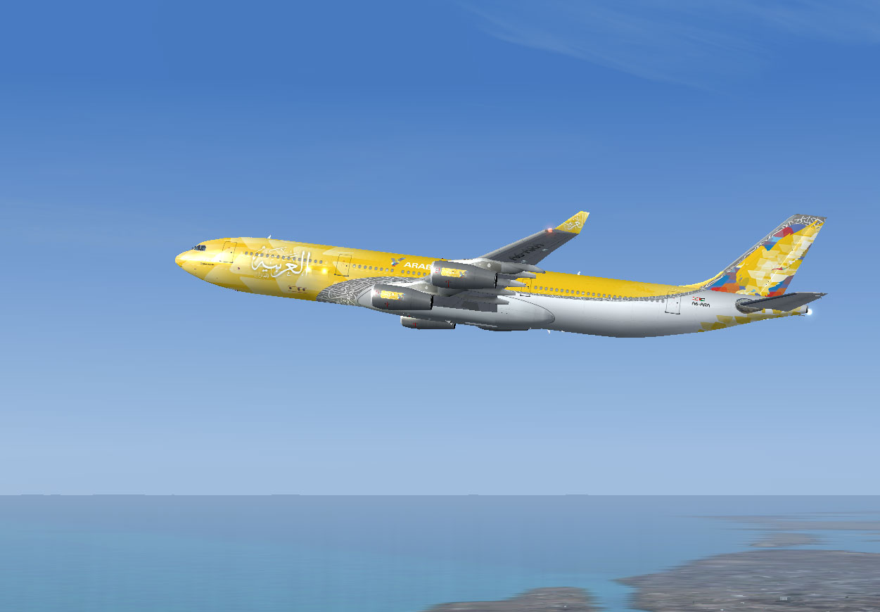 Project Opensky Airbus A340 Version 1 For Fs2004 Exclusively