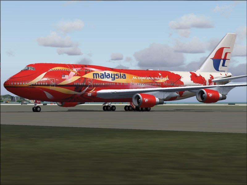 F2002/2004 Posky 747-400 Malaysia Airlines Projec Open Sky - Posky747-400 Malaysia Airline