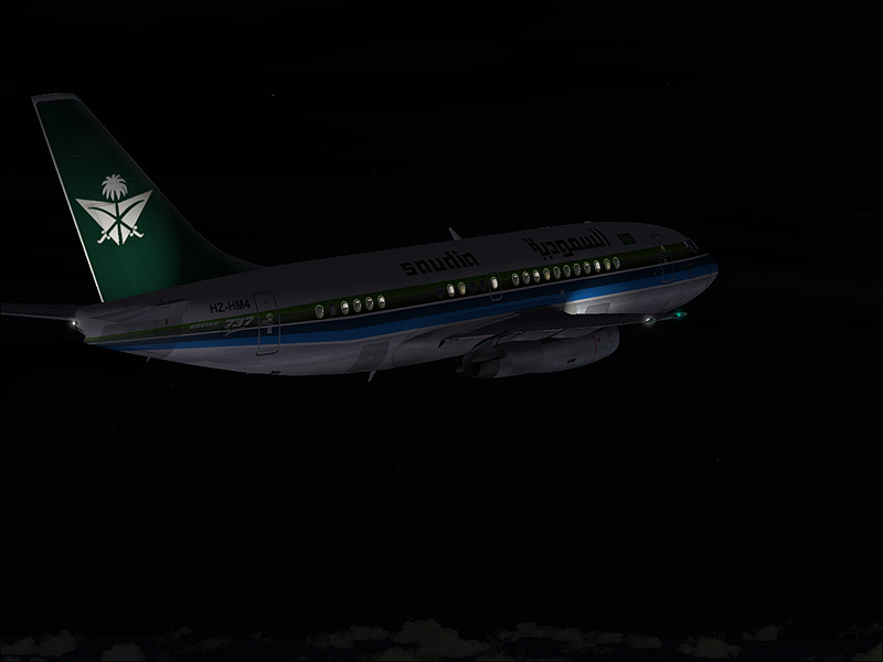 Saudia Vip 737-200 This Is Repainted Textures Of Erick Cantus 737-200 In The Colors Of Sau