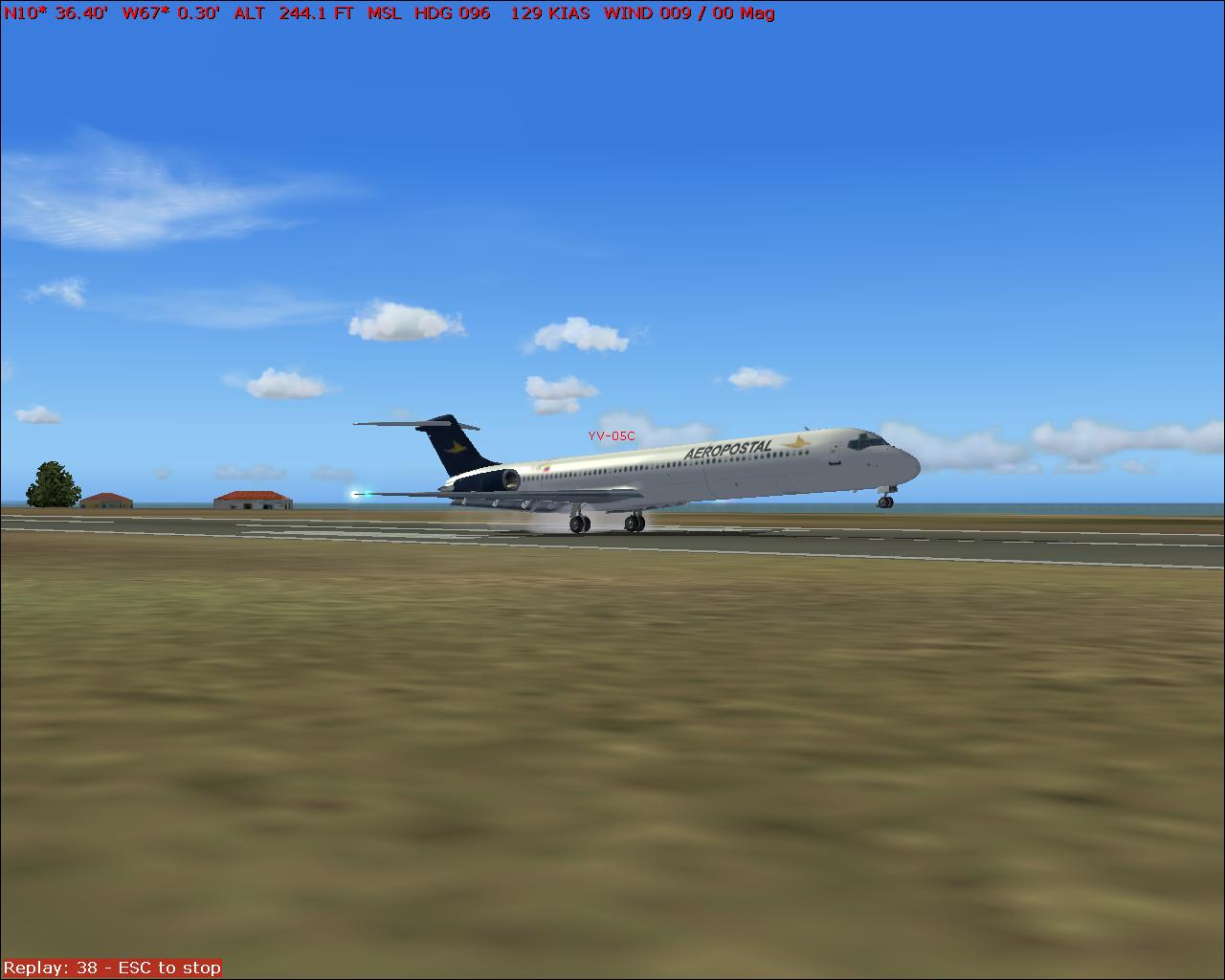 Mcdonnell Douglas Md-82 Aeropostal Registration Yv-05C