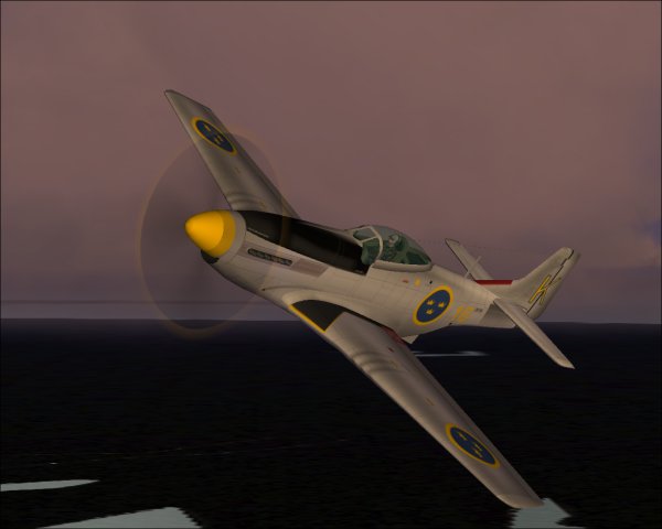 Fs2002/2004 A Swedish P-51D History: The First Of 5 Variations To Come Of The Swedish P-51