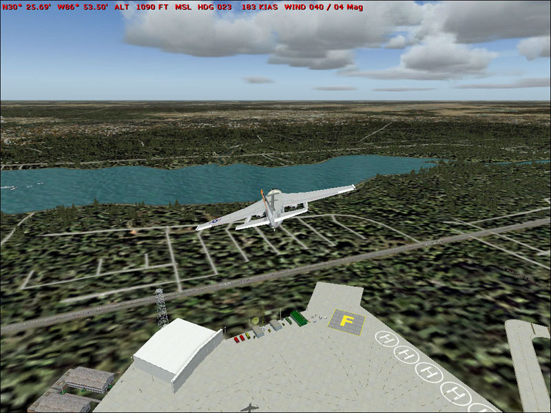 Bluestream Airlines (Va) - Holley Navy Outlying Airfield (Nkl) - Maintenence & Painting Fa — 1