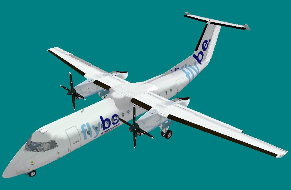 Fs2004 - British European - New - Imaginary Livery Textures Exclusively For Aircraft Mjc D — 1