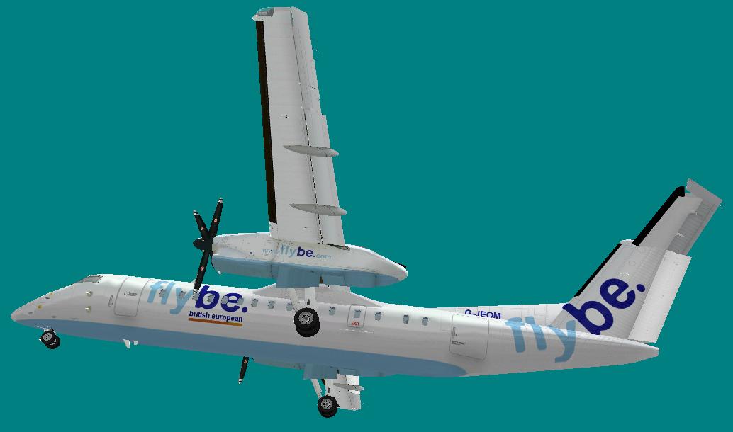 Fs2004 - British European - New - Imaginary Livery Textures Exclusively For Aircraft Mjc D