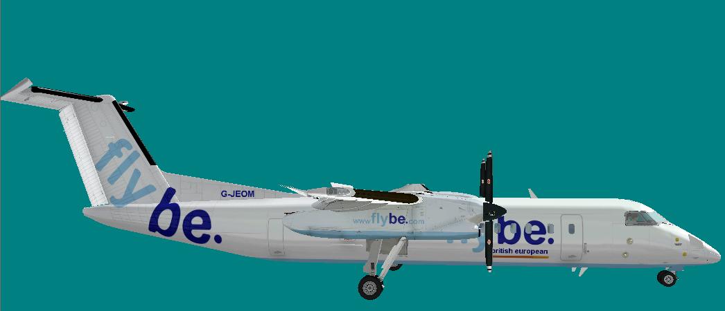 Fs2004 - British European - New - Imaginary Livery Textures Exclusively For Aircraft Mjc D