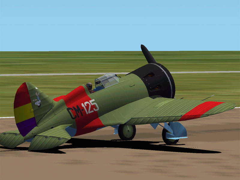 Cfs2/ Fs2002/ Fs2004 Polikarpov I-16 Tipo 5 Version 2.0 Though It Looked Like A Stumpy Rac