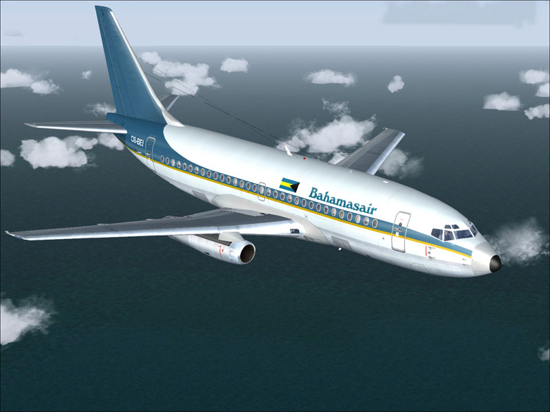 Bahamasair O.c Boeing 737-200 Boeing 737-200 In The Old Colors Of Bahamasair