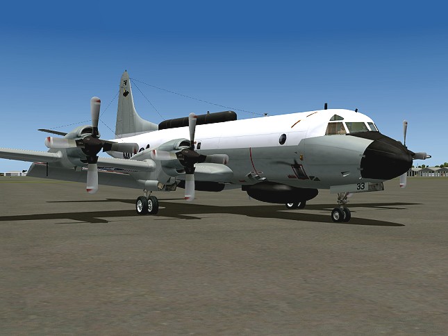 Ep-3E Aries ‡U, Us Navy Vq-1 (Pr-32) (Pr-33) For Fs2004 Model Making And The Picture Editi